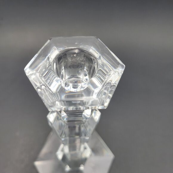 Val St. Lambert Candlestick Holder 9 1/2\